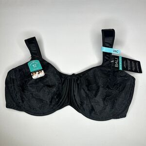 New Bali Black minimizer unlined bra 38c